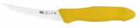Нож разделочный MORA Frosts CB5SF-E обвалочный изогнутый (жёлтый)